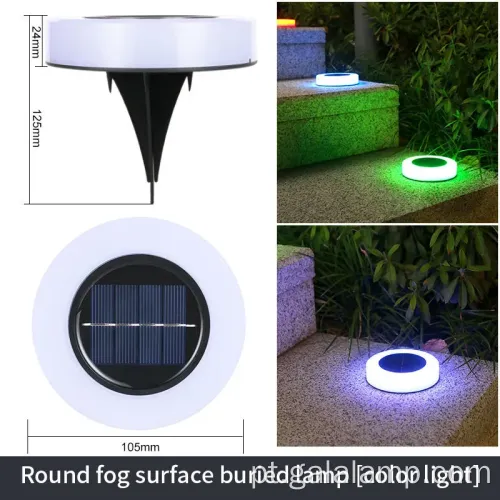 Luz solar e ecológica para uso ao ar livre